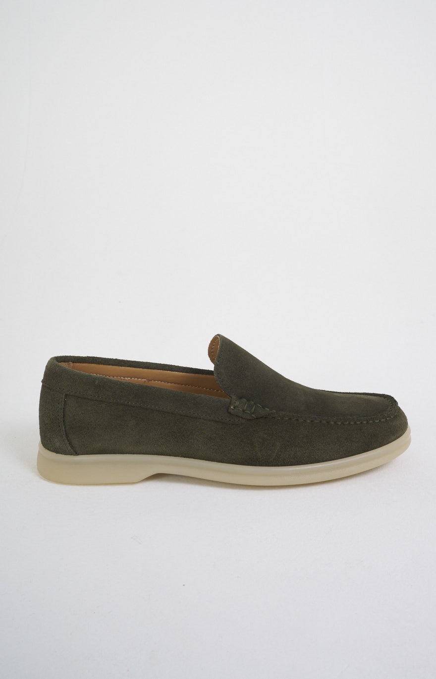 Summer suede moccasin