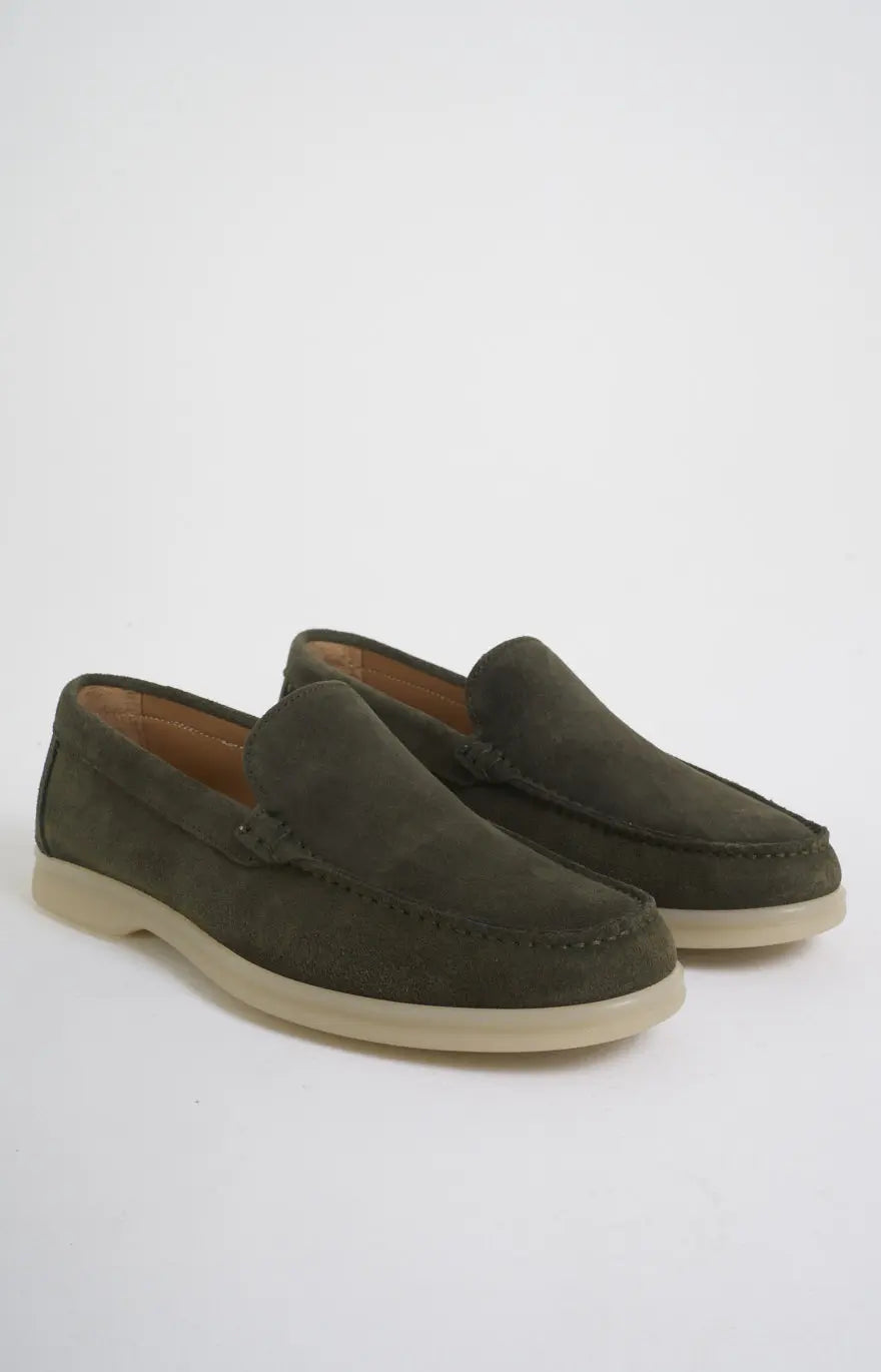 Summer suede moccasin