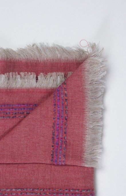 Scarf with lurex texture