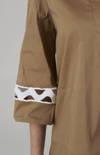 Casacca in cotone ultra-light stretch