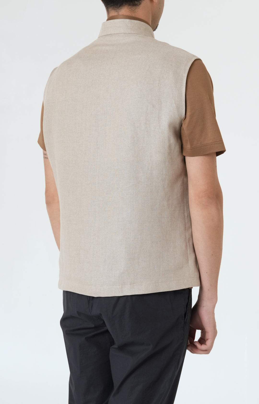 Linen vest