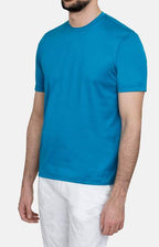 T-shirt manica corta in filo di Scozia ultra-light