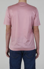 Short-sleeved T-shirt in ultra-light Scottish yarn