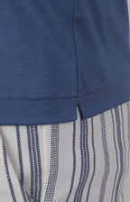 Short-sleeved T-shirt in ultra-light Scottish yarn