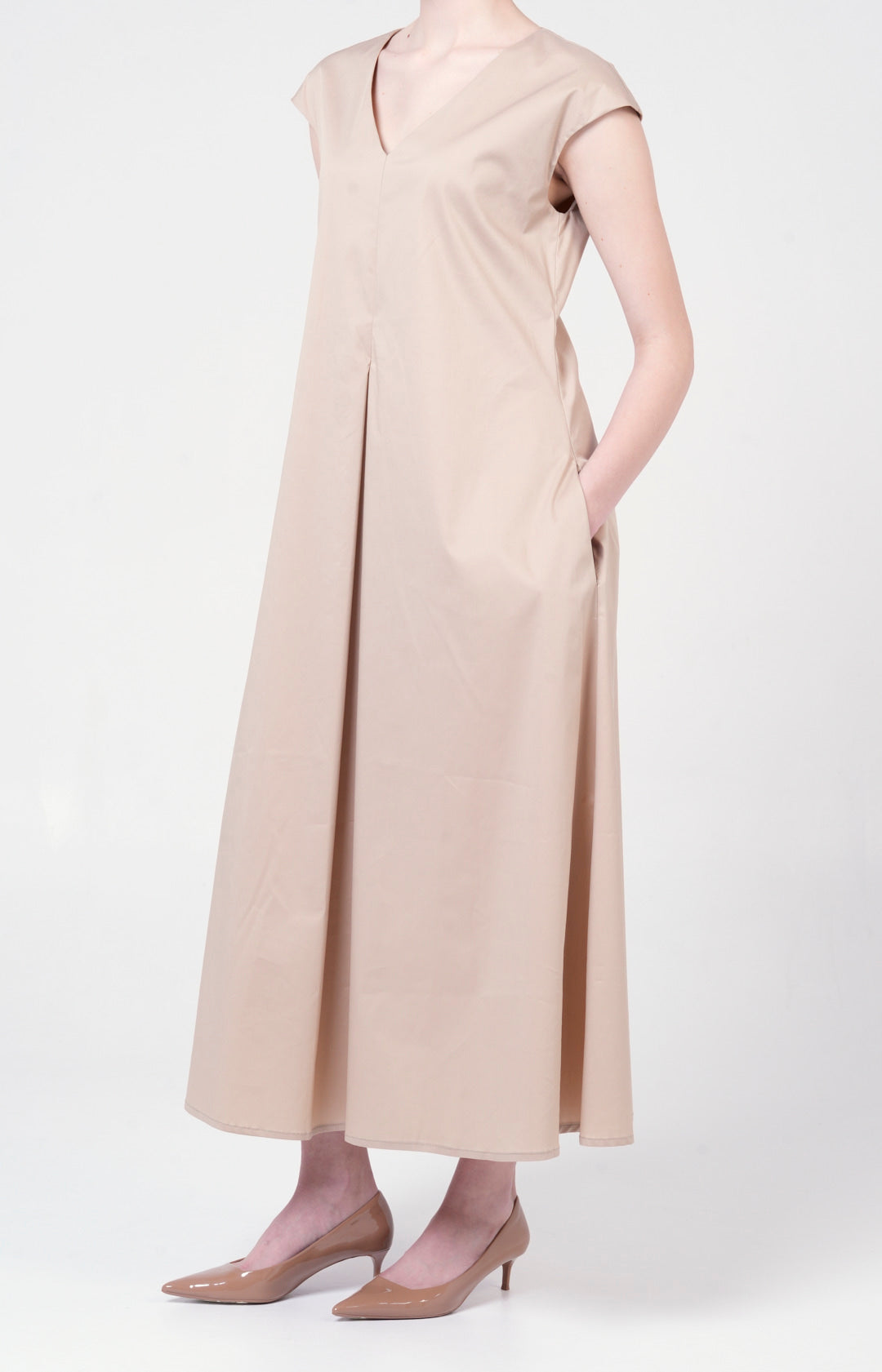 Abito in cotone stretch