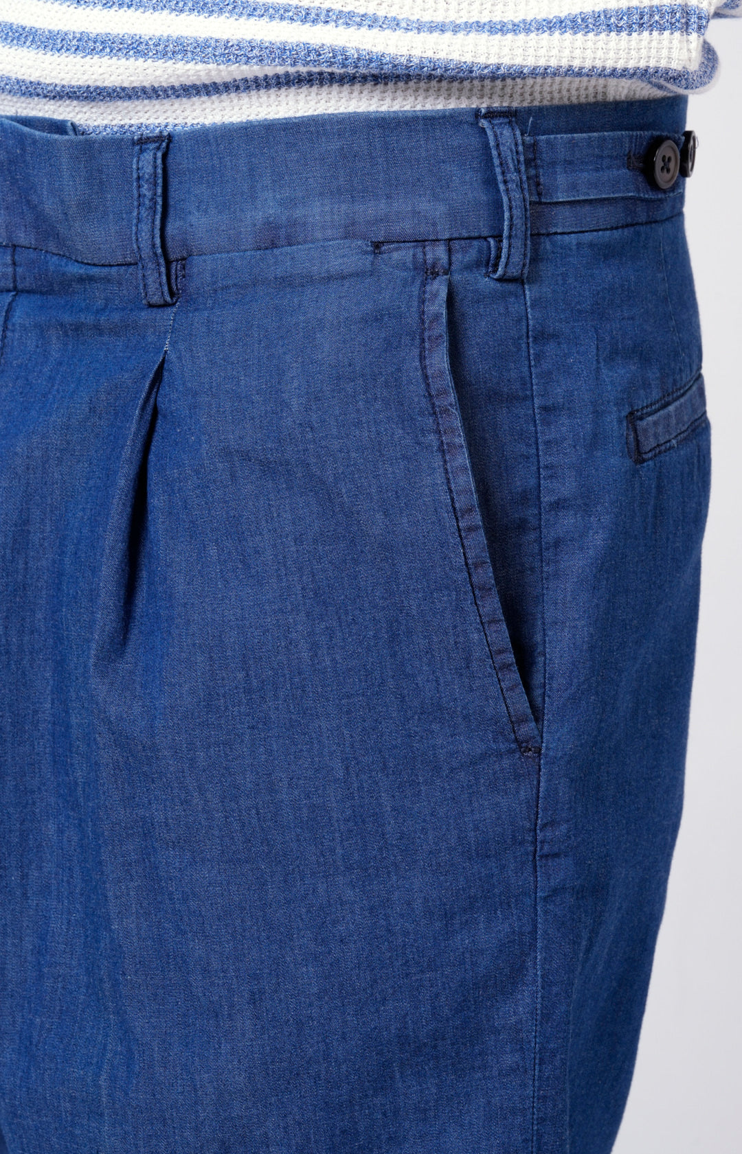 Bermuda in denim stretch ultra-light
