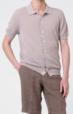 “Leisure fit” linen Bermuda shorts