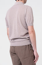 “Leisure fit” linen Bermuda shorts