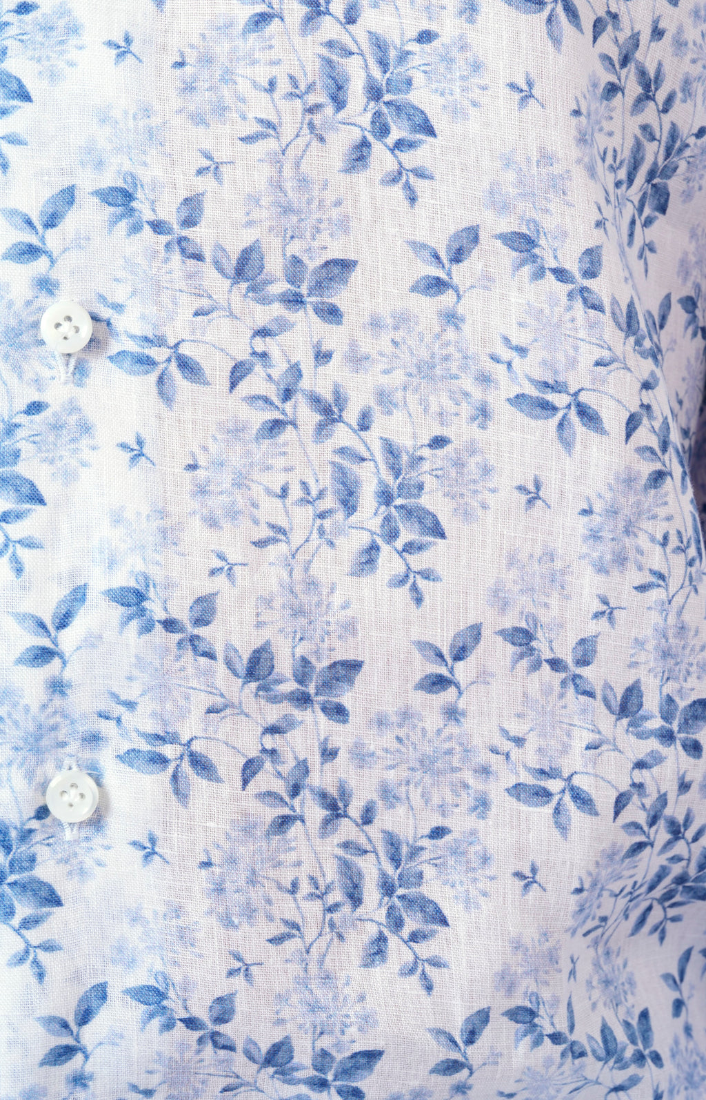Camicia in lino con esclusiva fantasia