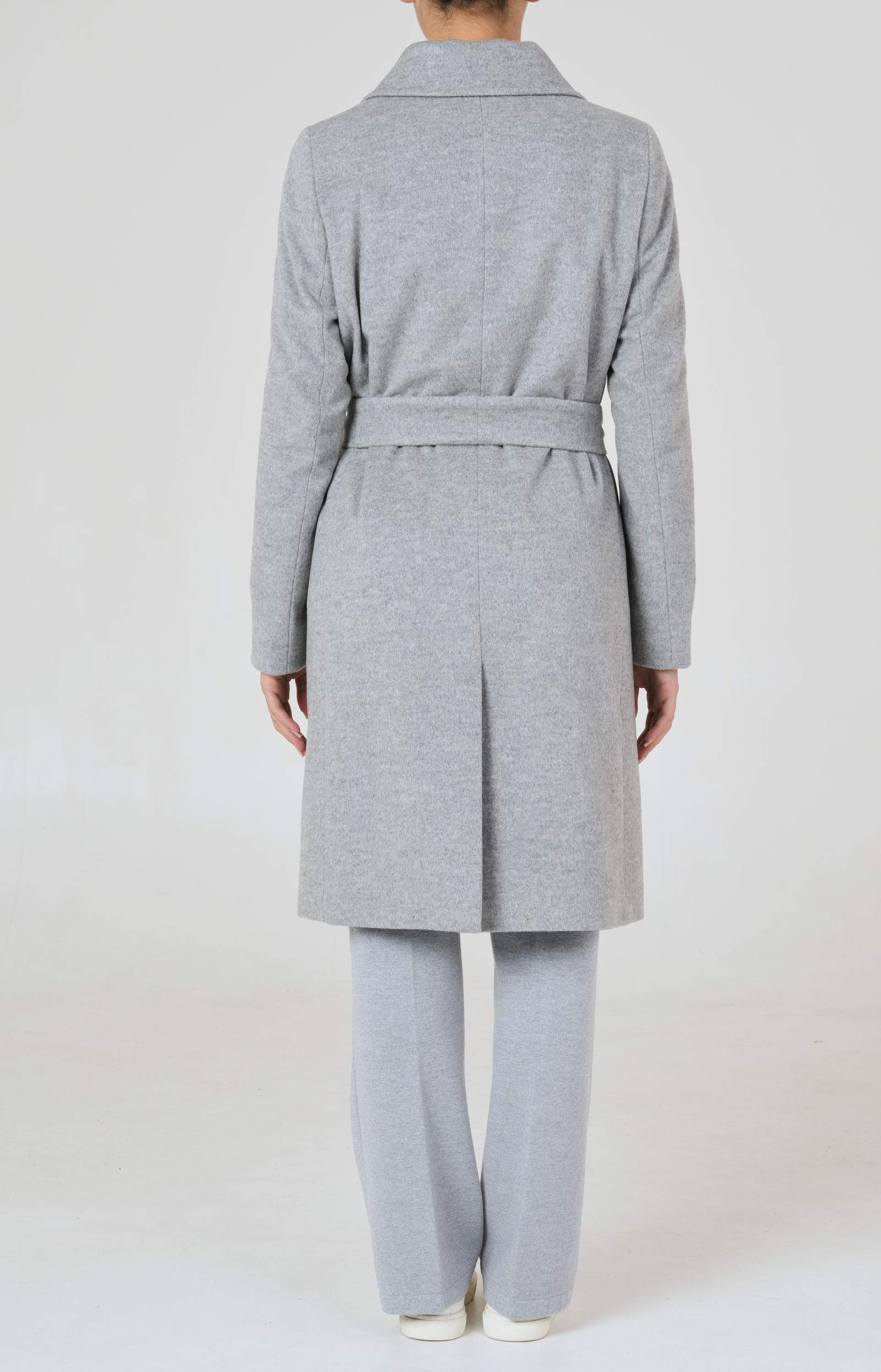 Wool and cashmere coat