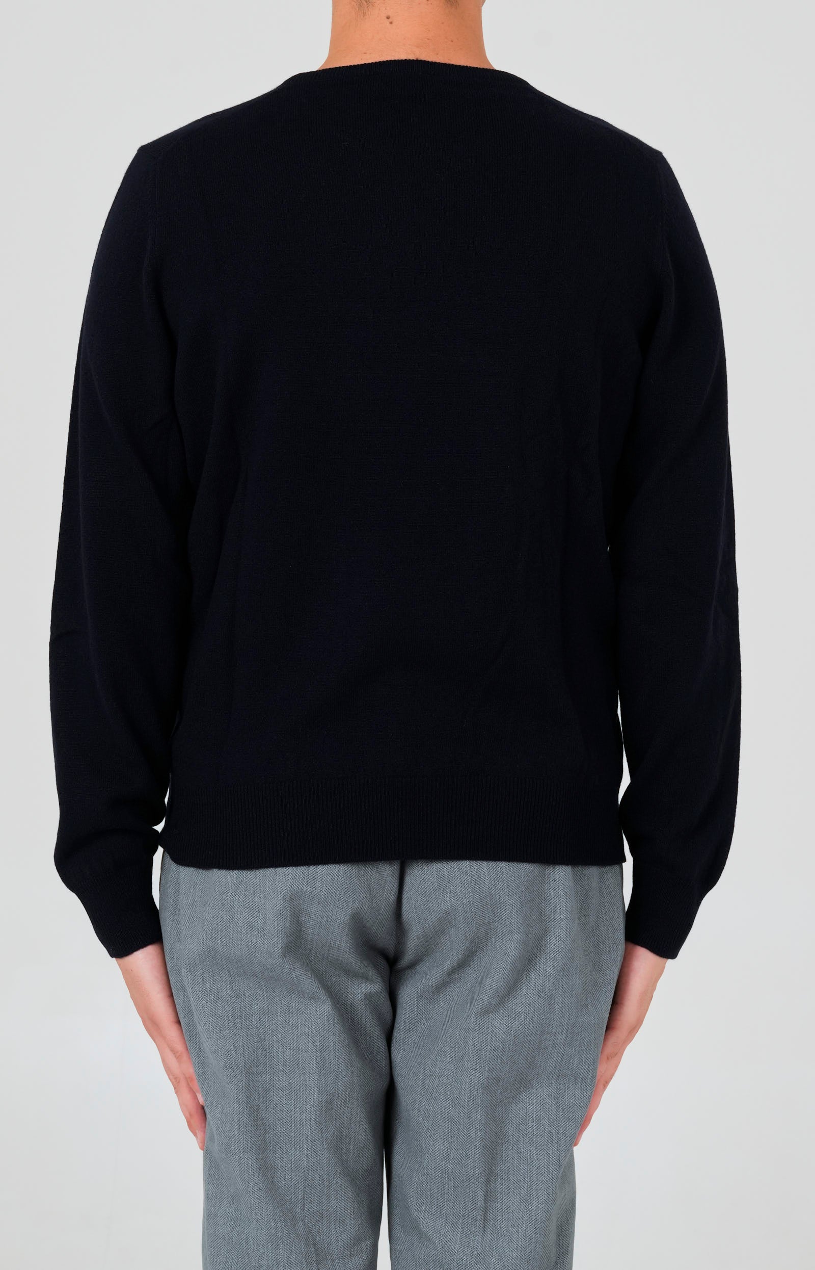 Girocollo in lana e cashmere