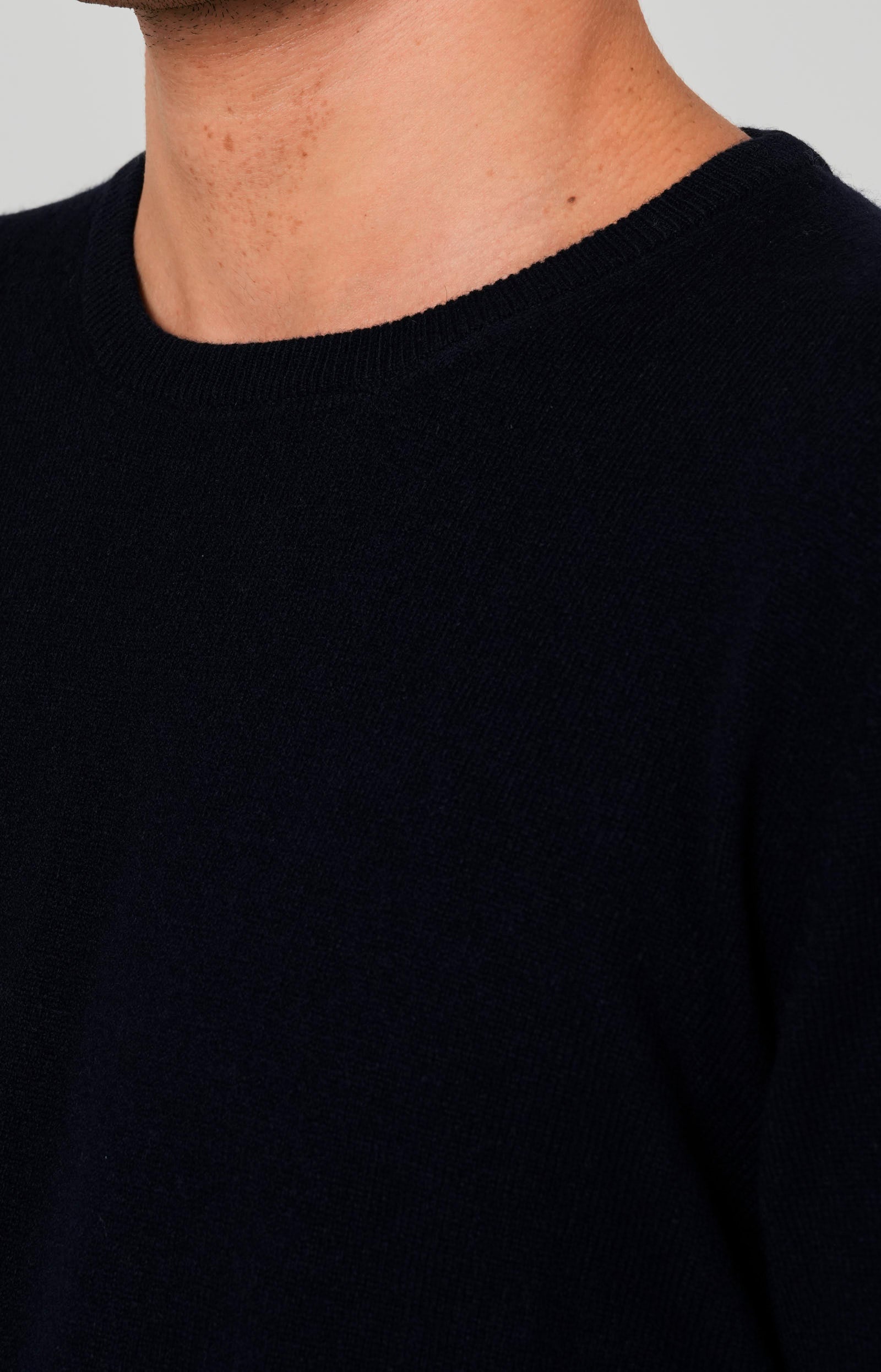 Girocollo in lana e cashmere