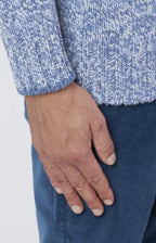 Melange wool turtleneck