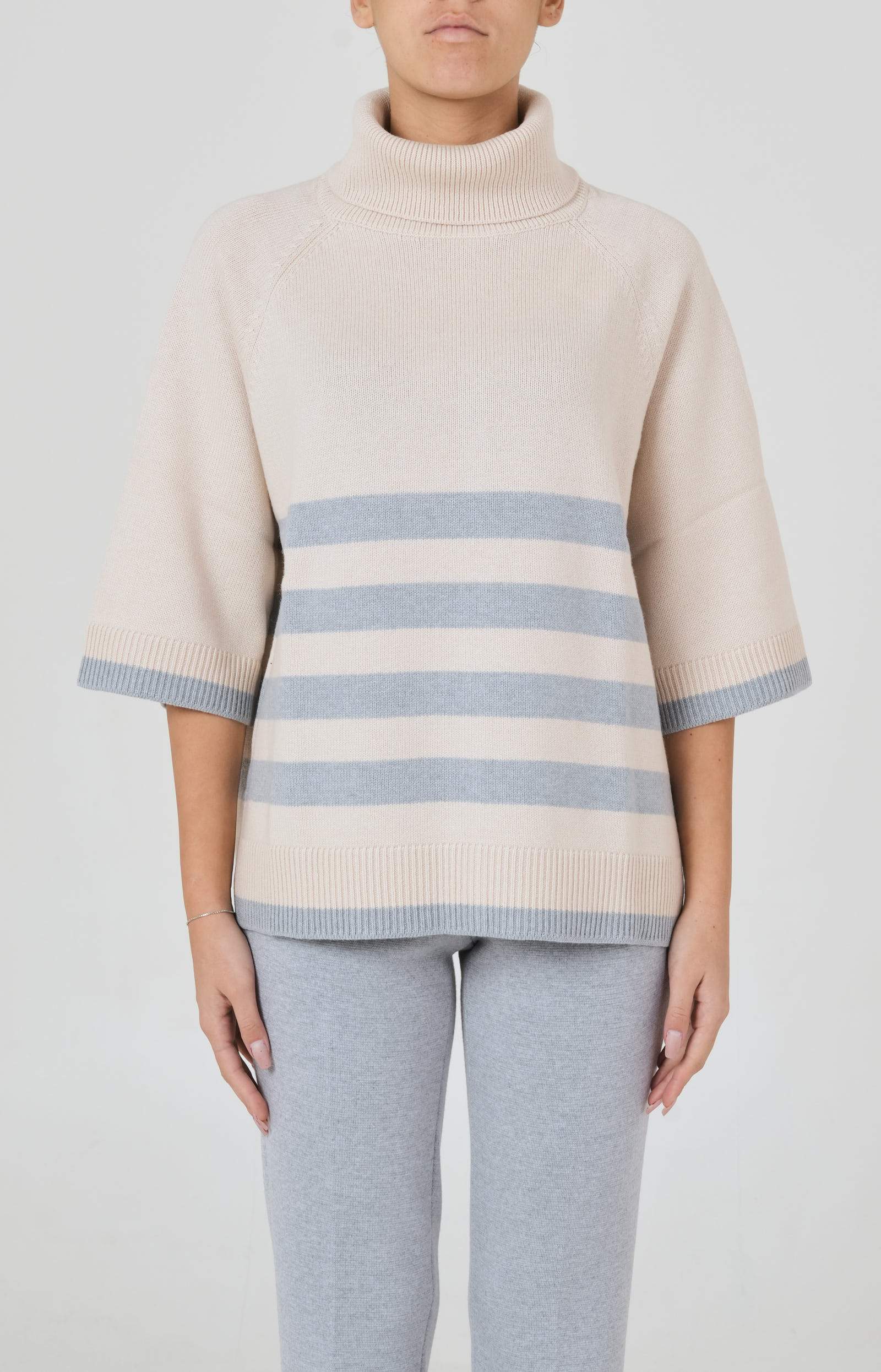 Wool and cashmere turtleneck