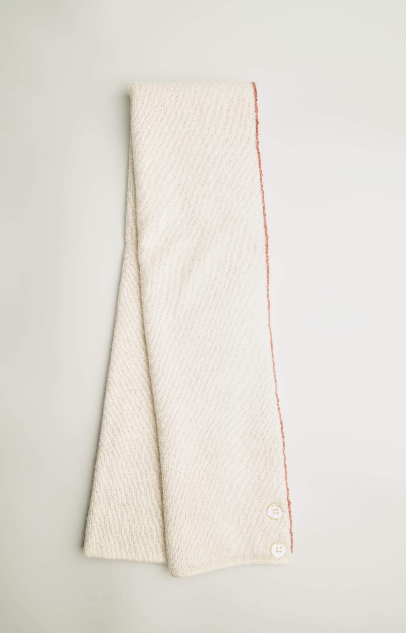 Cashmere tie neck warmer