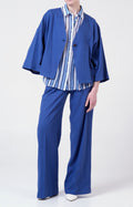 Completo in lino e cotone