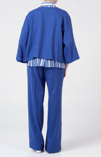 Completo in lino e cotone