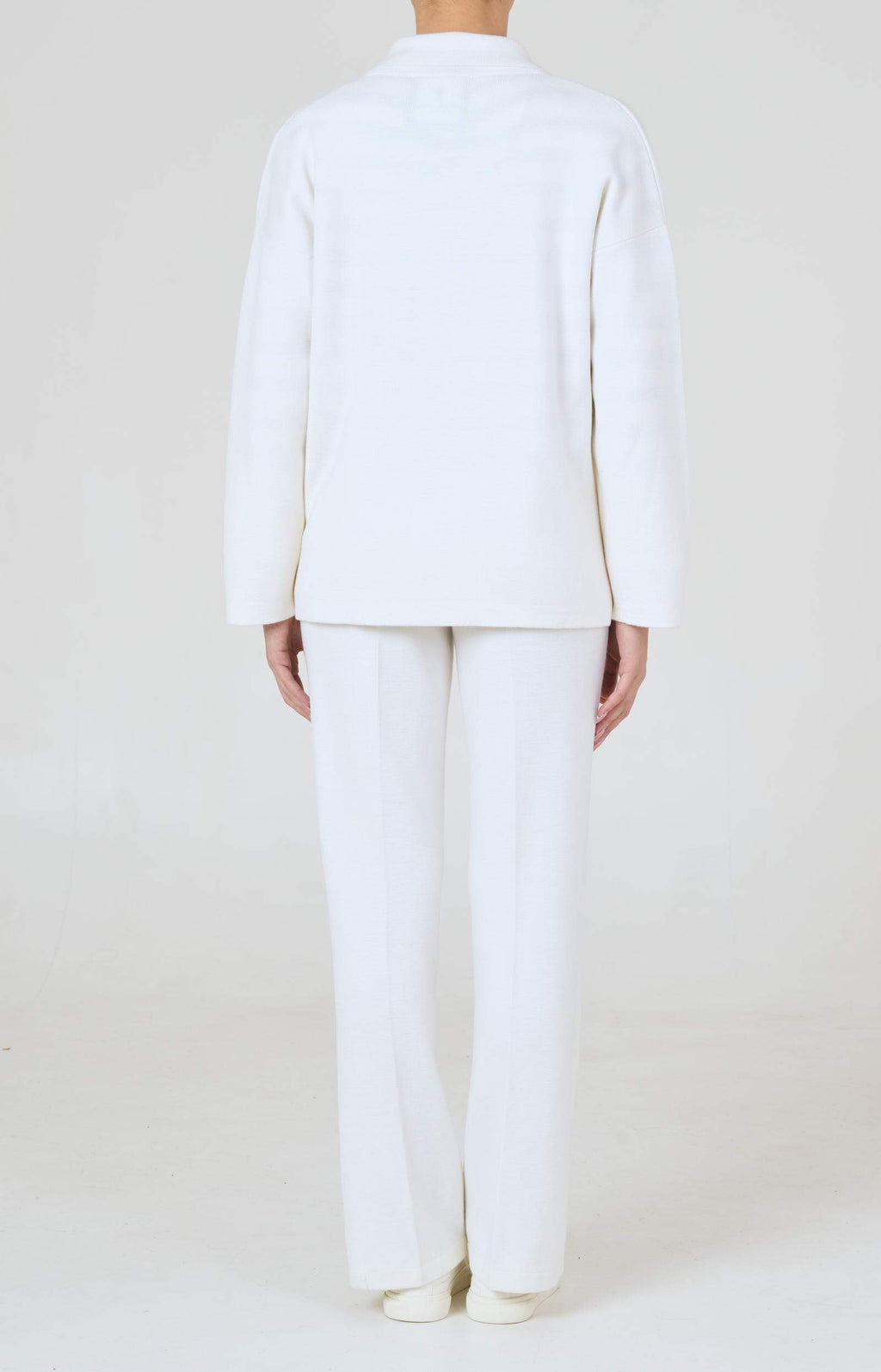 Oversized wool suit