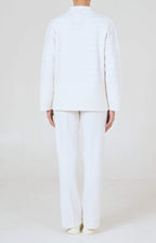 Oversized wool suit