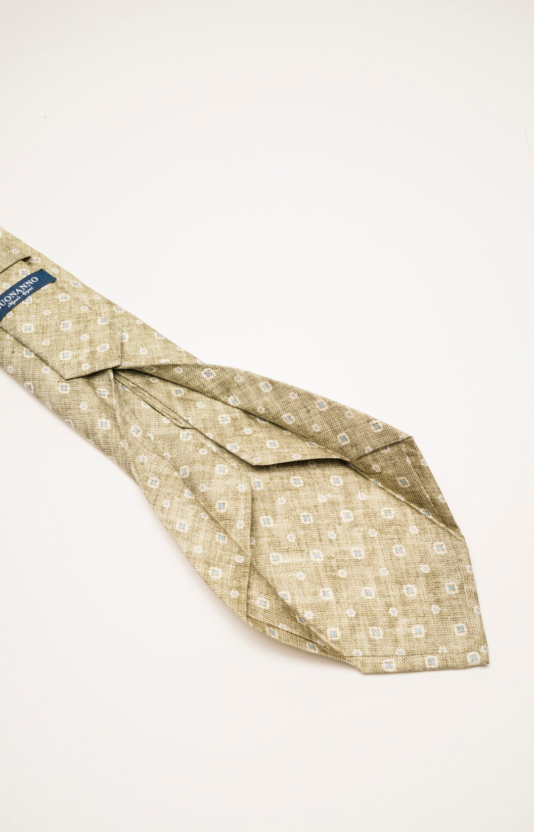 Cravatta sartoriale sette pieghe in seta