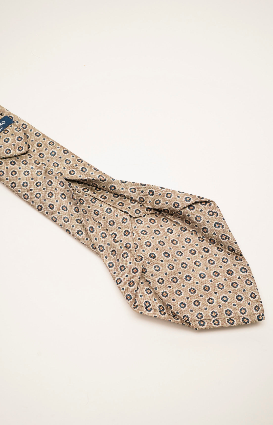 Cravatta sartoriale sette pieghe in seta