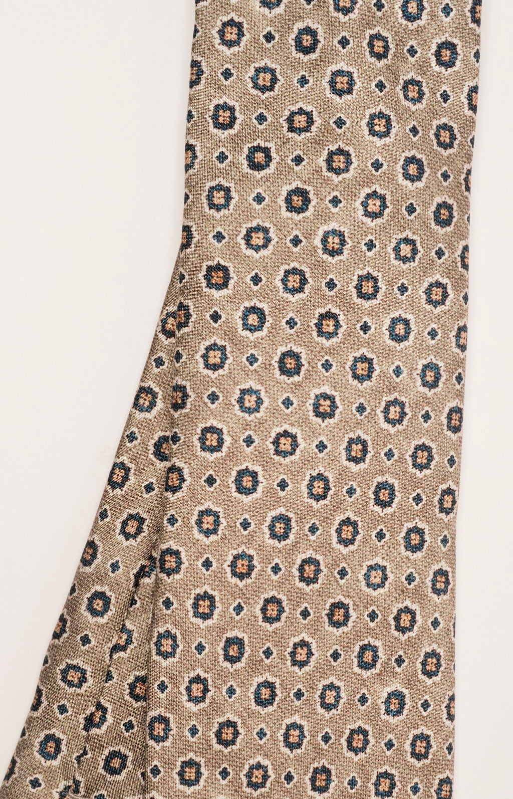 Cravatta sartoriale sette pieghe in seta