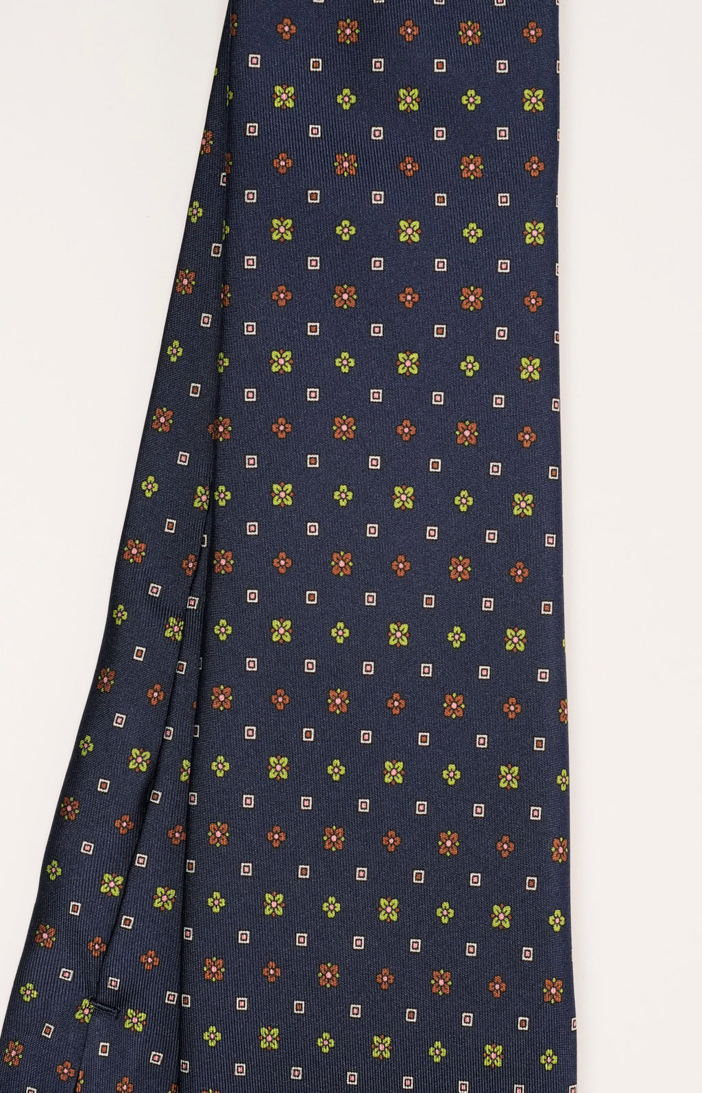 Cravatta sartoriale sette pieghe in seta