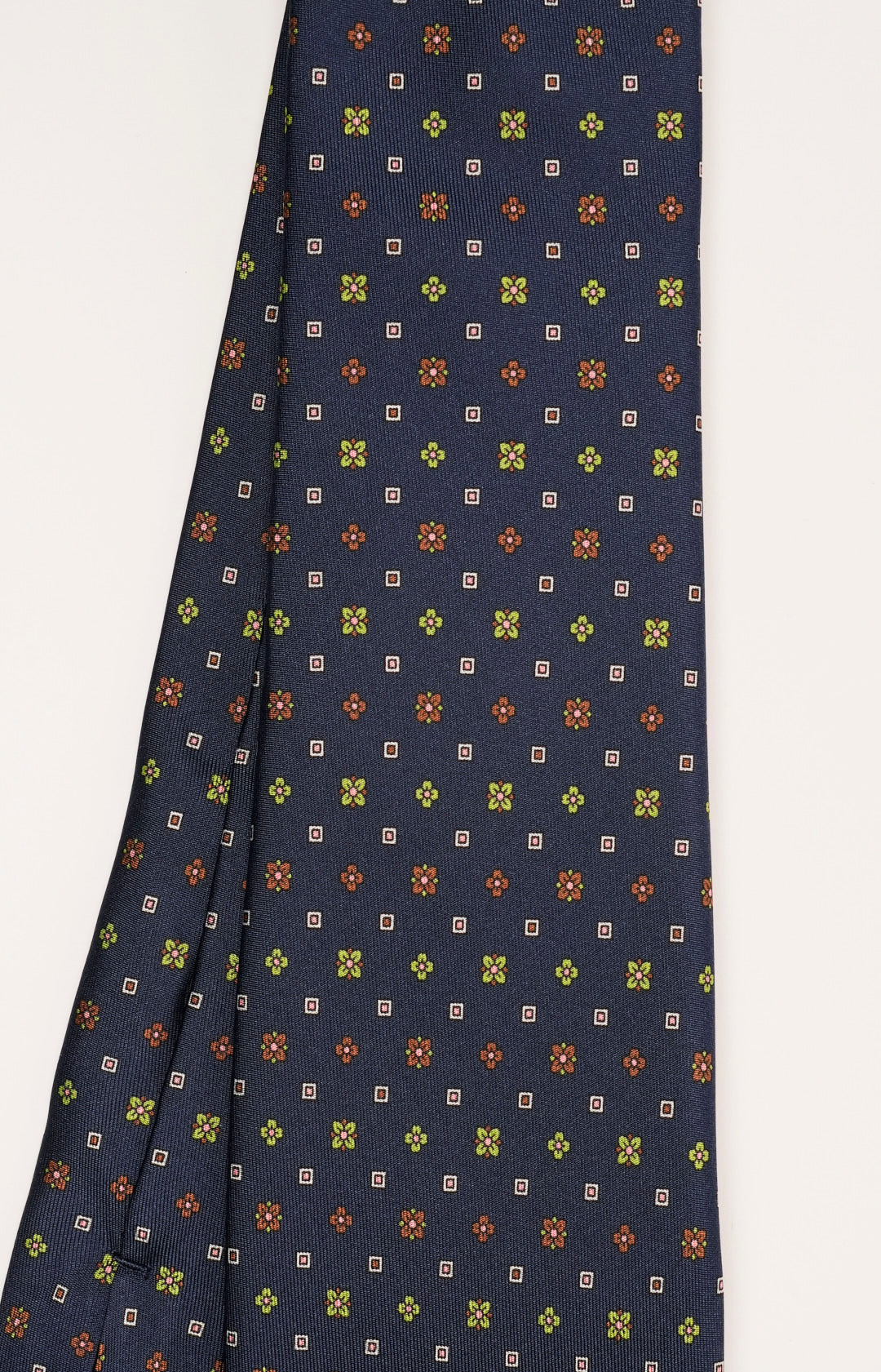 Cravatta sartoriale sette pieghe in seta