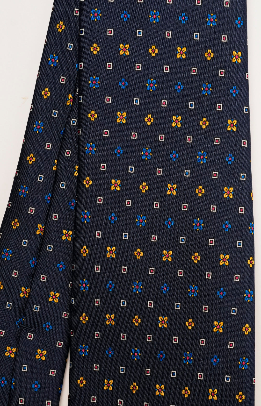 Cravatta sartoriale sette pieghe in seta