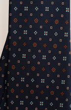 Cravatta sartoriale sette pieghe in seta