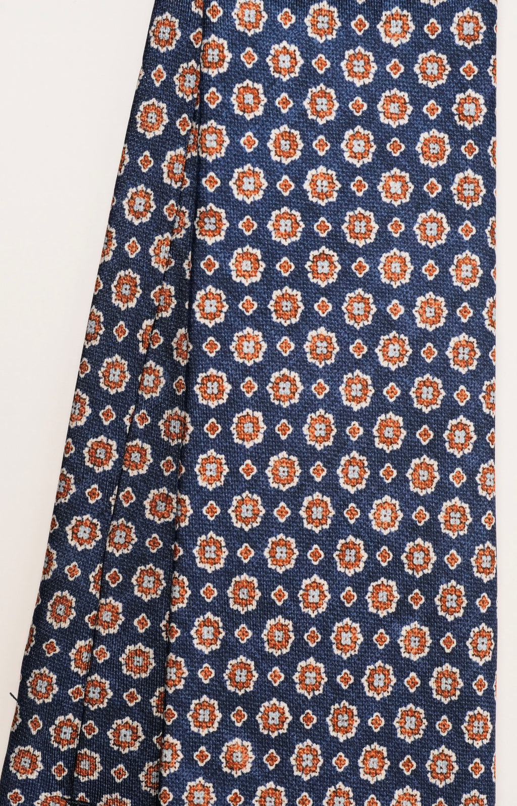 Cravatta sartoriale sette pieghe in seta