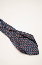 Cravatta sartoriale sette pieghe in seta