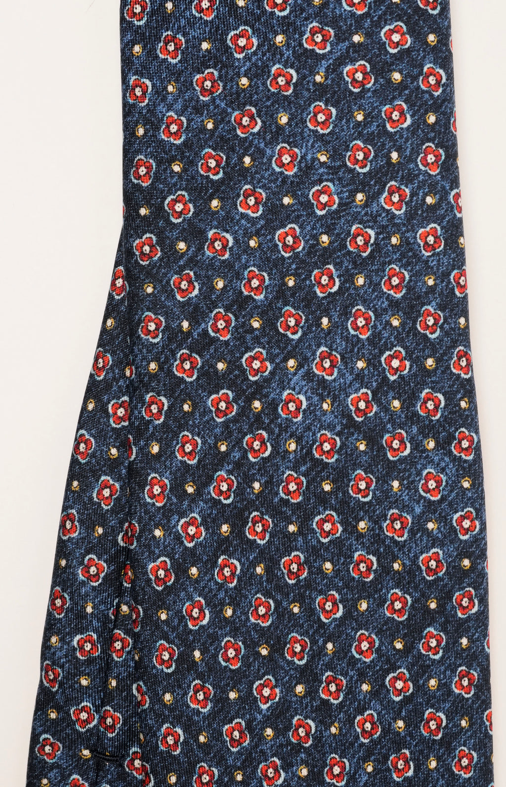 Cravatta sartoriale sette pieghe in seta