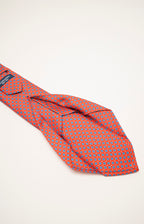 Cravatta sartoriale sette pieghe in seta