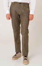 Pantalone comfort tasca america in denim stretch