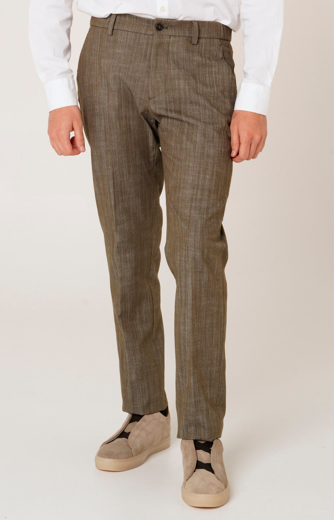 Pantalone comfort tasca america in denim stretch