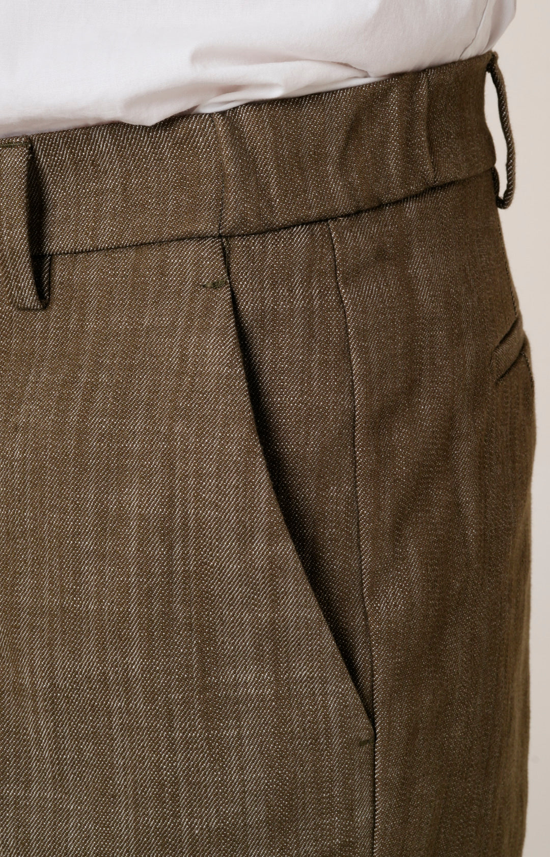 Pantalone comfort tasca america in denim stretch