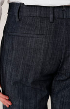 Pantalone comfort tasca america in denim stretch