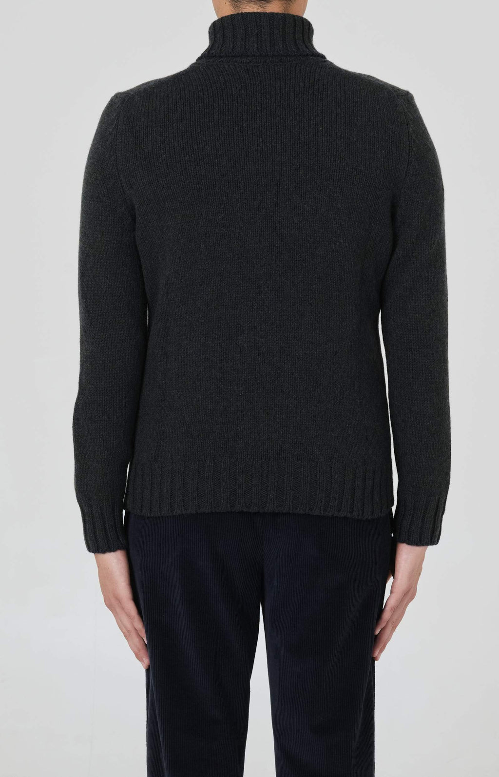 Melange wool turtleneck