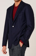 Unlined wool jacket