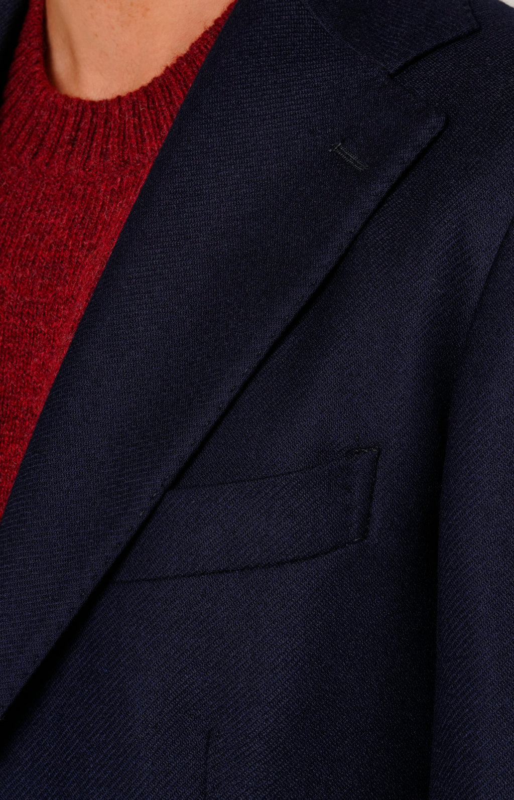 Giacca sfoderata in lana