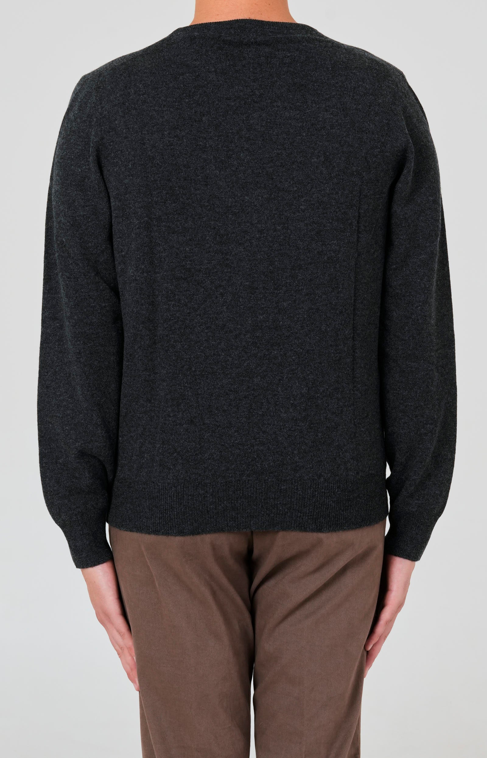 Girocollo in lana e cashmere