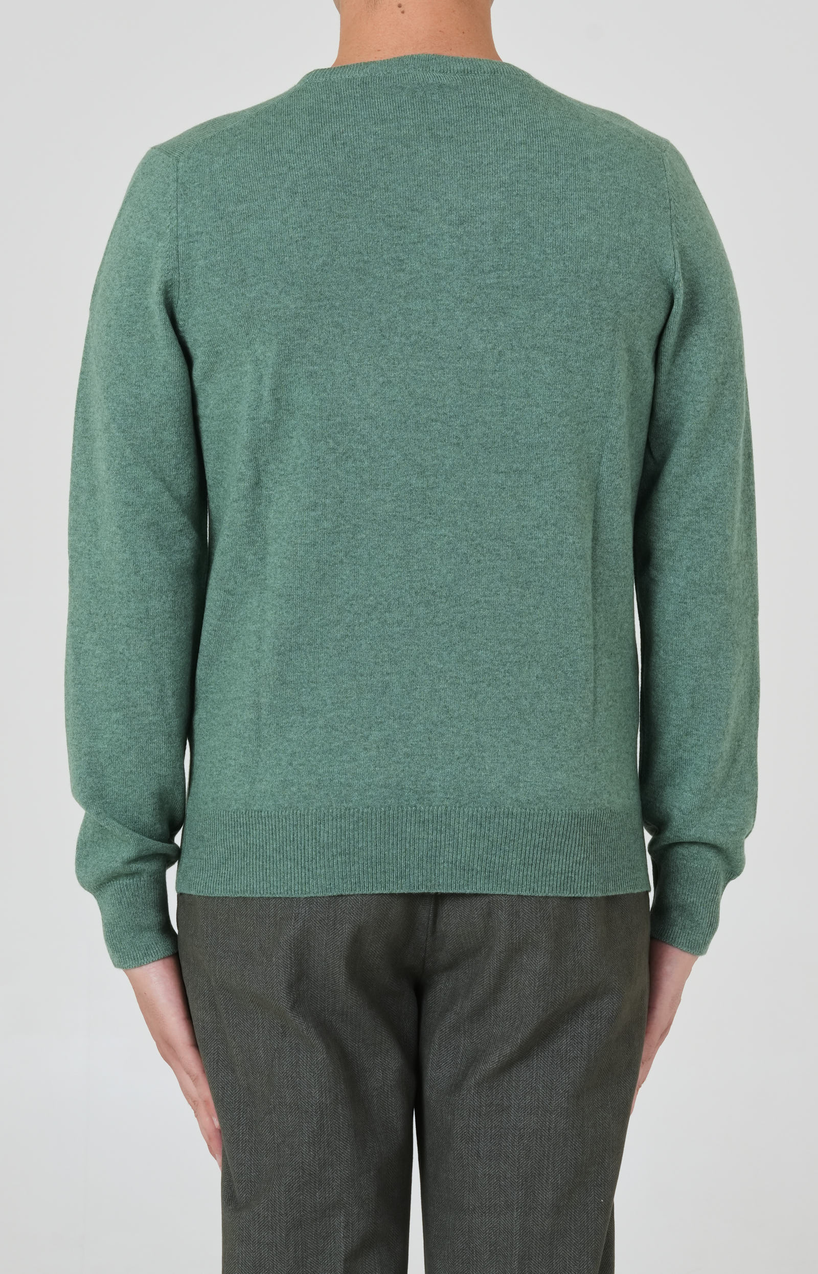 Girocollo in lana e cashmere