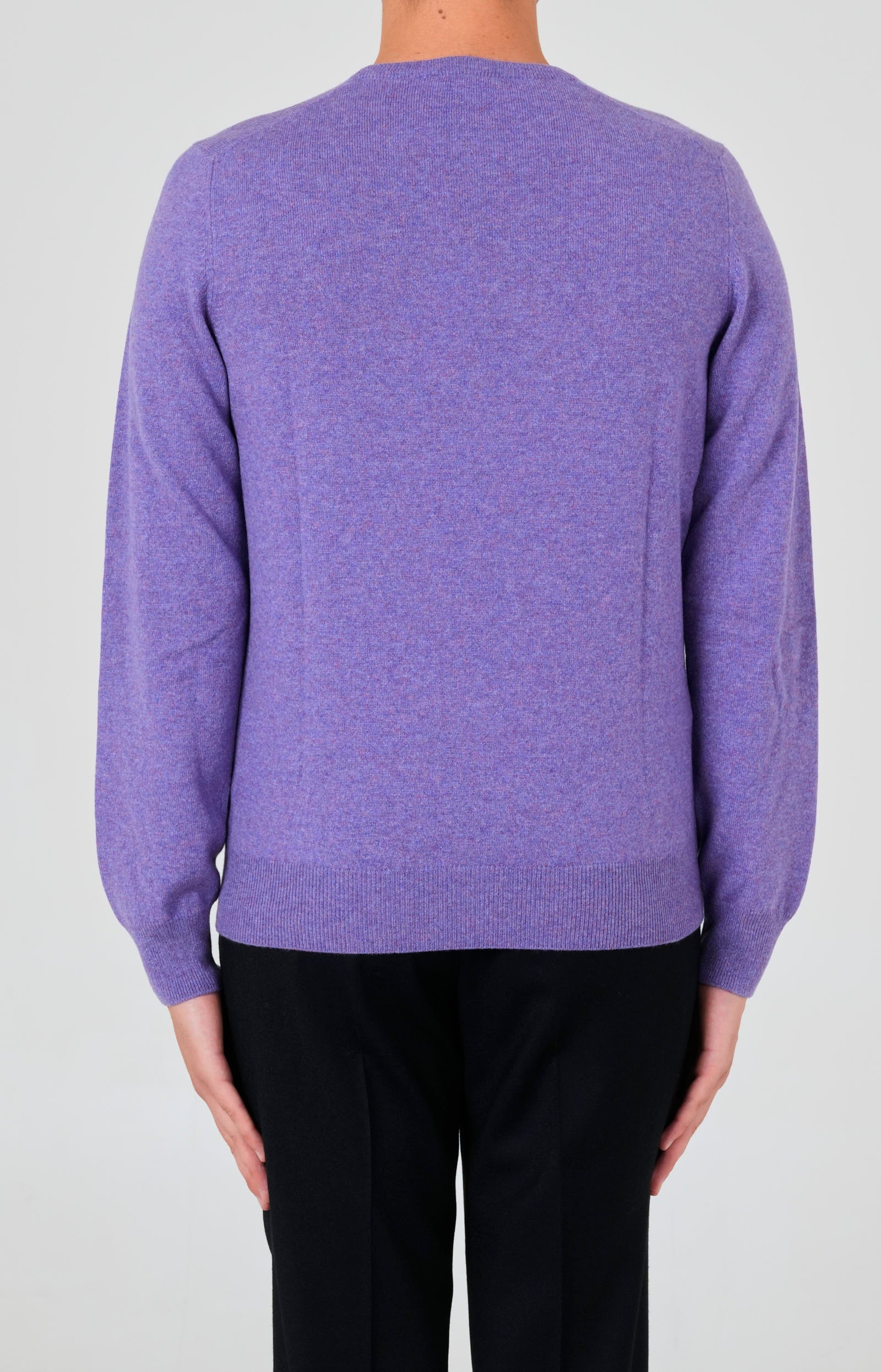 Girocollo in lana e cashmere