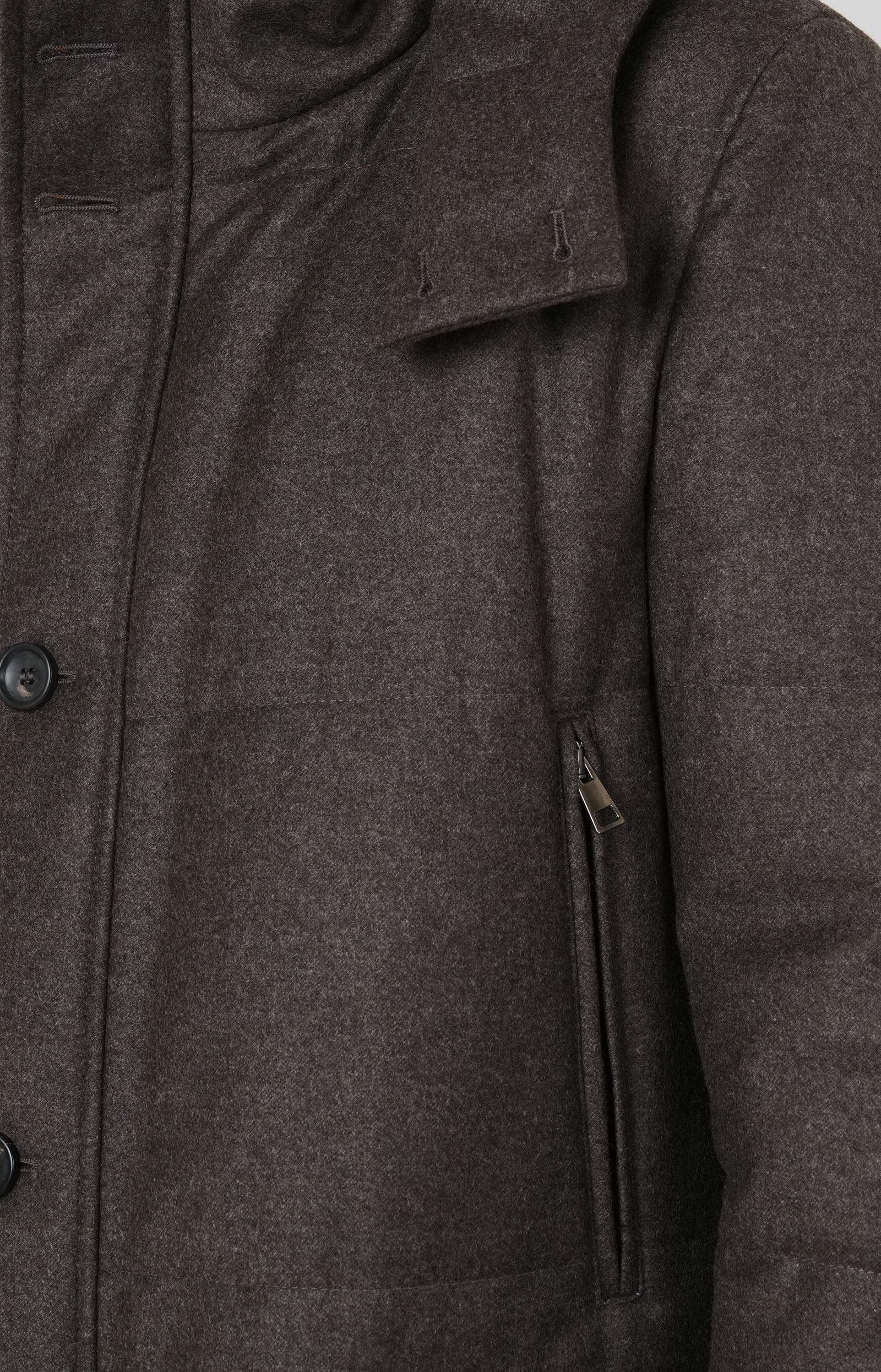 Loro Piana wool and cashmere fabric jacket