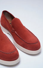 "NEW" Mocassino summer in pelle scamosciata