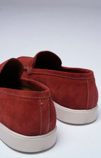 "NEW" Mocassino summer in pelle scamosciata