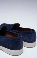 "NEW" Mocassino summer in pelle scamosciata