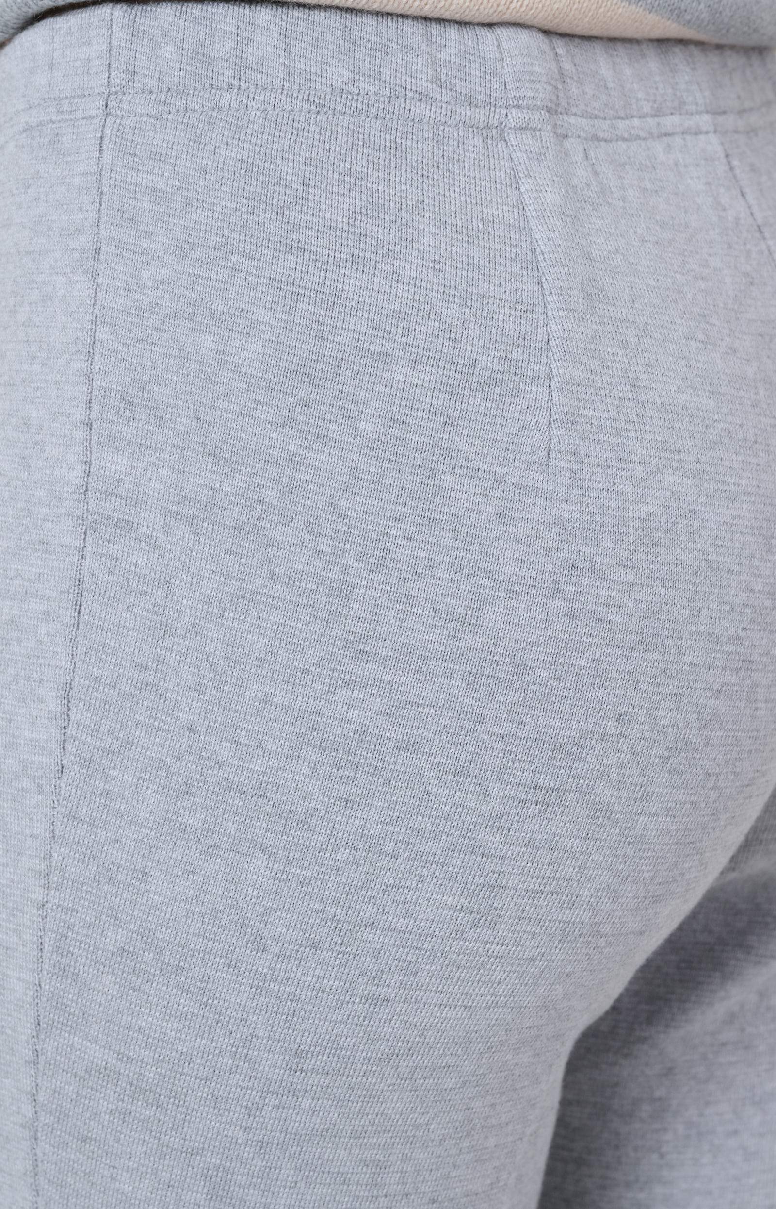 Wool knit trousers
