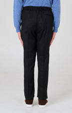"Leisure Fit" flannel trousers